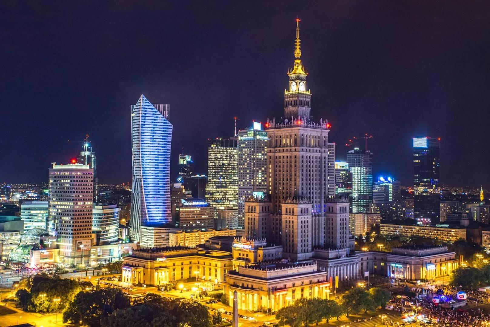 Warsaw Inside Solec With Private Parking Lägenhet Exteriör bild