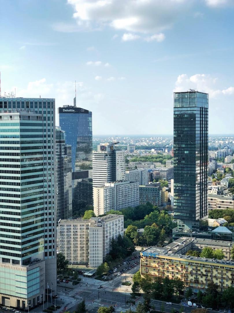 Warsaw Inside Solec With Private Parking Lägenhet Exteriör bild